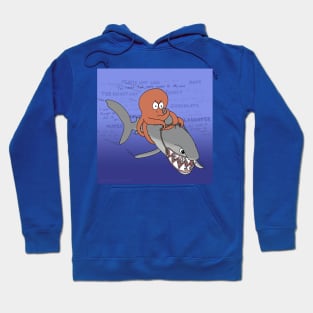 Riding the Shark- The Cancer Battle Hoodie